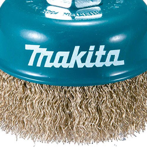 Escova de Aço Tipo Copo 75mm M14 Ondulado - Makita