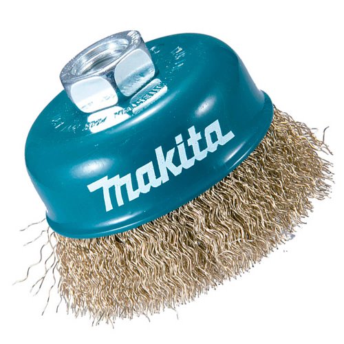 Escova de Aço Tipo Copo 75mm M14 Ondulado - Makita