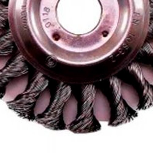 Escova de Aço Trançado 115 Inox - Abrasfer