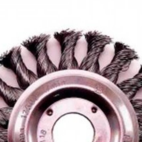 Escova de Aço Trançado 115 Inox - Abrasfer