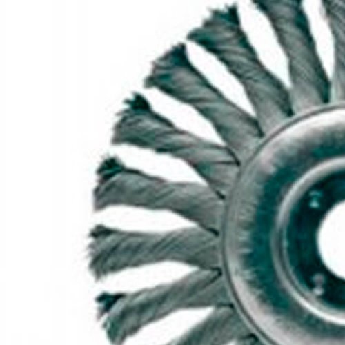 Escova de Aço Trançado 115mm - Abrasfer
