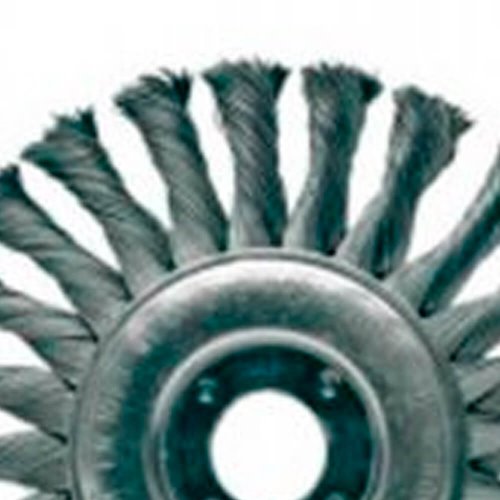 Escova de Aço Trançado 115mm - Abrasfer