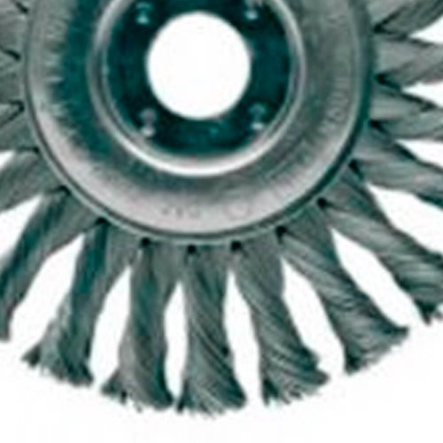 Escova de Aço Trançado 115mm - Abrasfer