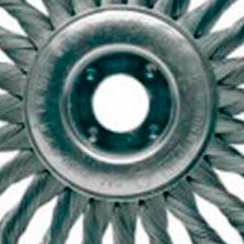 Escova de Aço Trançado 115mm - Abrasfer