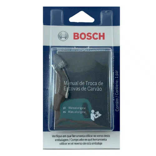 Escova de Carvão BLISTER GWS 6 / GGS 28 - 160701418X - Bosch