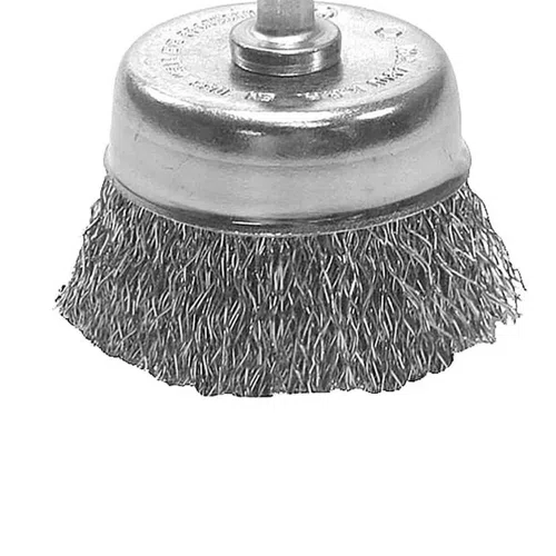 Escova Hobby Copo Ondulada de Aço de Carbono 65mm - Norton