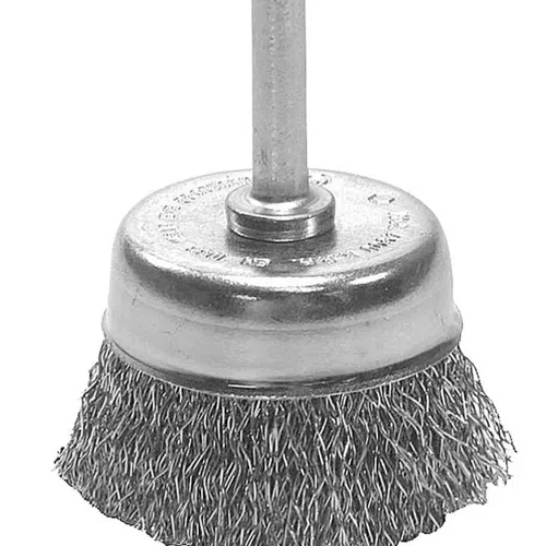 Escova Hobby Copo Ondulada de Aço de Carbono 65mm - Norton