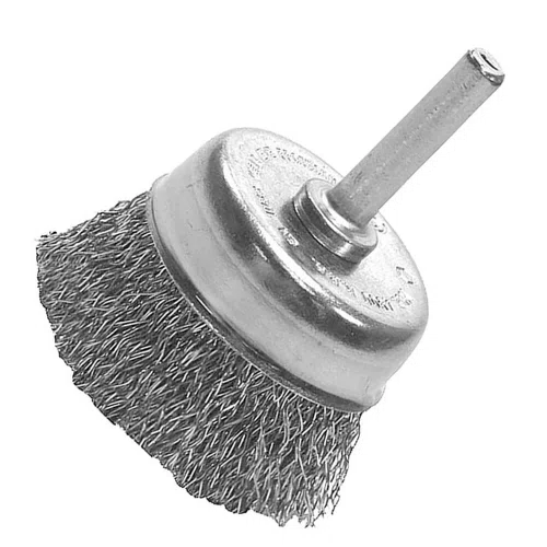 Escova Hobby Copo Ondulada de Aço de Carbono 65mm - Norton