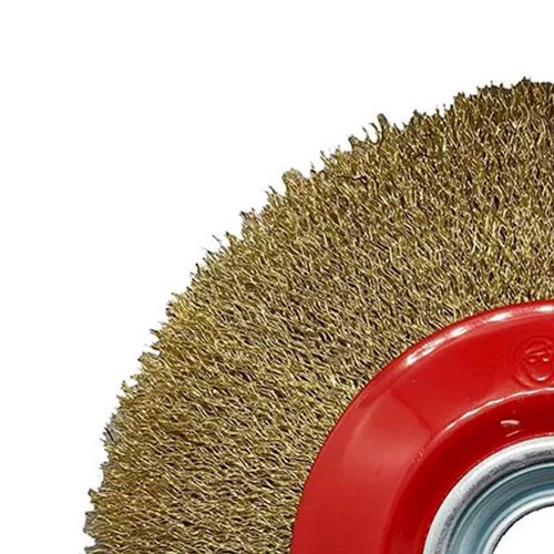 Escova Ondulada D200 Aço 040 A25 R80 - Abrasfer