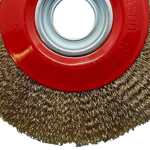 Escova Ondulada D200 Aço 040 A25 R80 - Abrasfer