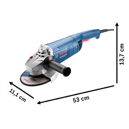 Esmerilhadeira 7" GWS 2200-180 2200W 220V VULCANO - Bosch