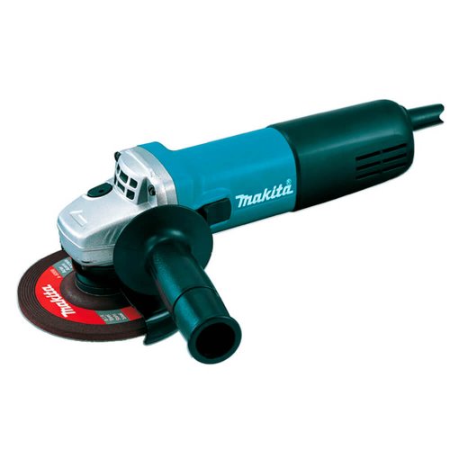 Esmerilhadeira Angular 110V 115mm com 10 Discos - Makita 9557HNG127P