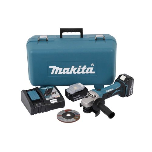 Esmerilhadeira Angular 115mm a Bateria 18v - Makita DGA452RFE
