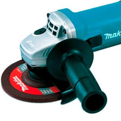 Esmerilhadeira Angular 4.1/2" 220V com 10 Discos - Makita 9557HNG220P