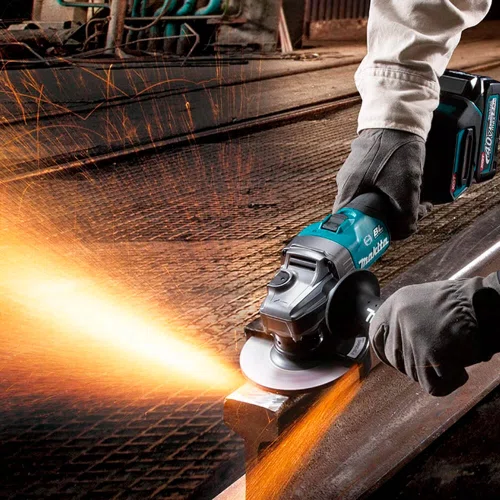 Esmerilhadeira Angular 4.1/2" à Bateria 40V GA004GZ - Makita