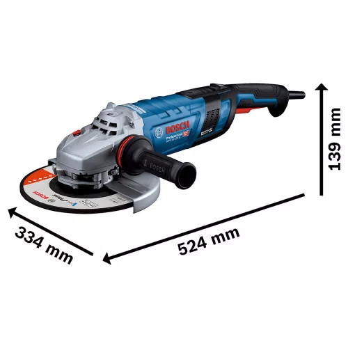 Esmerilhadeira Angular 9" Bosch 2800W 220V GWS 30-230B
