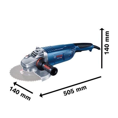 Esmerilhadeira Angular 9" GWS 28-230 220V - Bosch