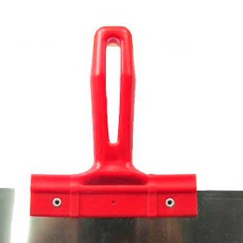 Espátula Aço Inox 10" Cabo Plástico - Max Ferramentas