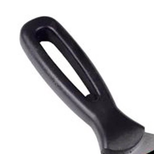 Espátula Cabo Plástico Preto 12cm Aço - Max Ferramentas