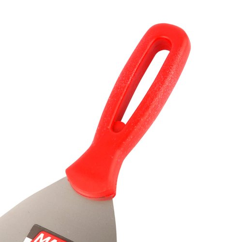 Espátula de Aço Inox Cabo de Plástico 6cm - Max Ferramentas