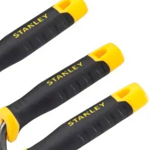 Espátula para Drywall em Aço Inox com 3 Peças - Stanley