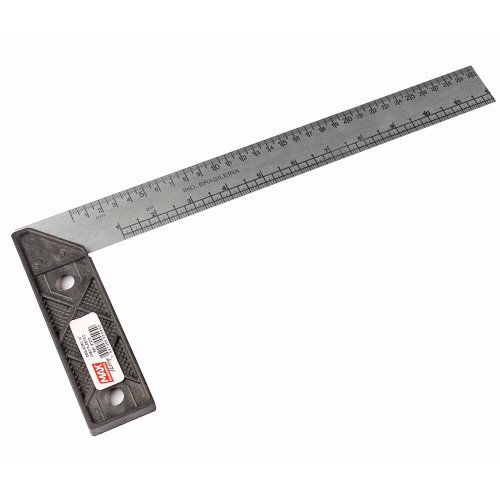 Esquadro Cabo Plástico 12" - Max Ferramentas 91210