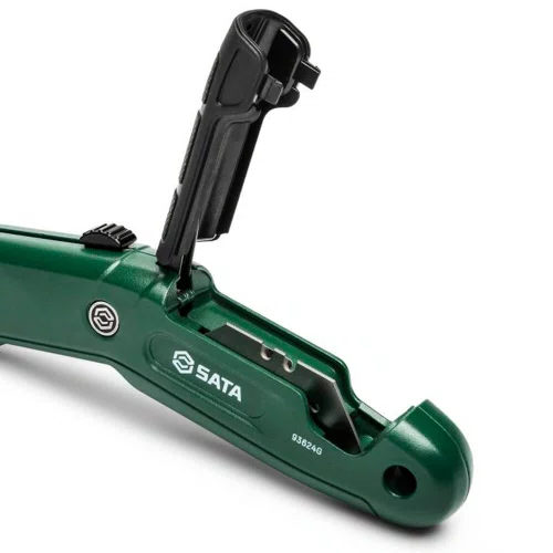 Estilete de Segurança Auto-Retrátil Trapezoidal - Sata