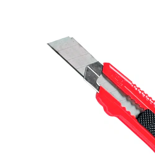 Estilete Profissional Retrátil Ponta Metal 18mm Comprimento 131mm - MTX