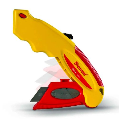 Estilete Retrátil de Alumínio Lâmina Trapézio - S014 - Starrett
