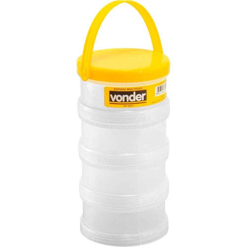 Estojo Multiuso 4 partes Rosqueáveis VD4003 - Vonder