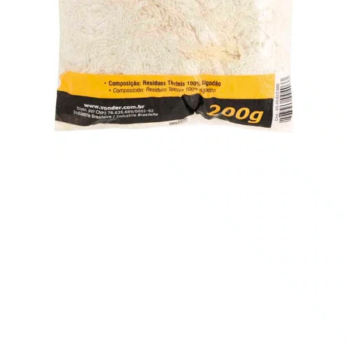 Estopa Branca para Polimento com 200g - Vonder