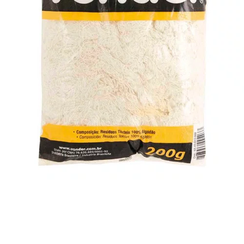 Estopa Branca para Polimento com 200g - Vonder