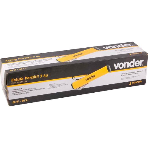 Estufa para Eletrodo 3KG 80V AC/DC - Vonder