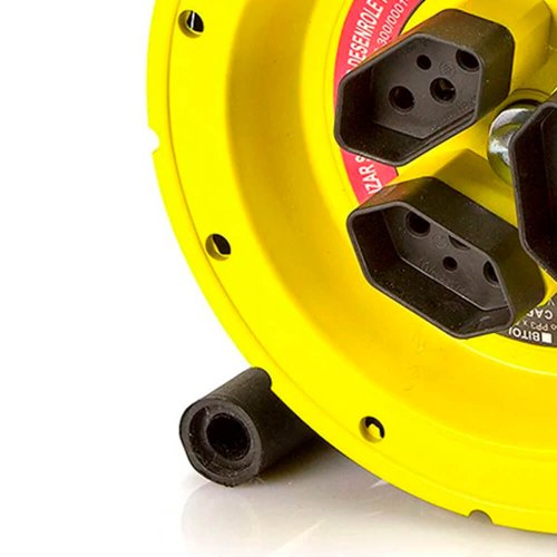 Extensão Carretel Cabo PP 3 x 1,0 15 metros - Brumaplastic