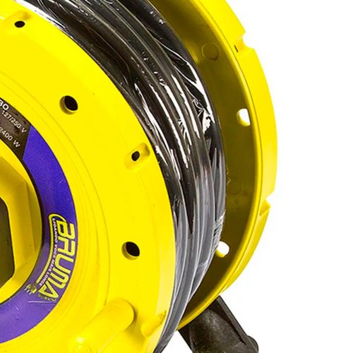 Extensão Carretel Cabo PP 3 x 1,0 15 metros - Brumaplastic