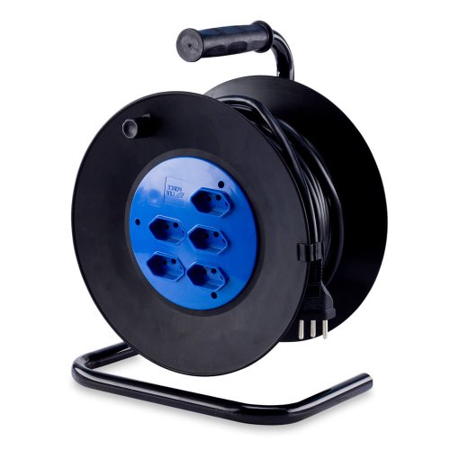 Extensão com Carretel 30m 10A 3 x 1.0 M2 5T - Force Line