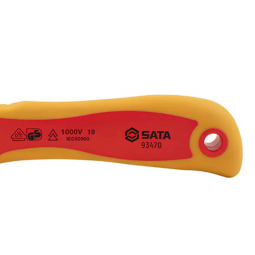 Faca Curva Isolada Desencapador de Cabos VDE - Sata