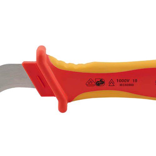 Faca Curva Isolada Desencapador de Cabos VDE - Sata