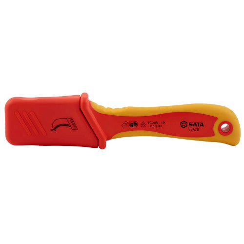 Faca Curva Isolada Desencapador de Cabos VDE - Sata