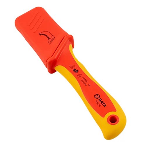 Faca Curva Isolada Desencapador de Cabos VDE - Sata