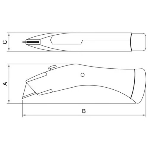 Faca / Estilete Industrial Pro 183mm - Tramontina