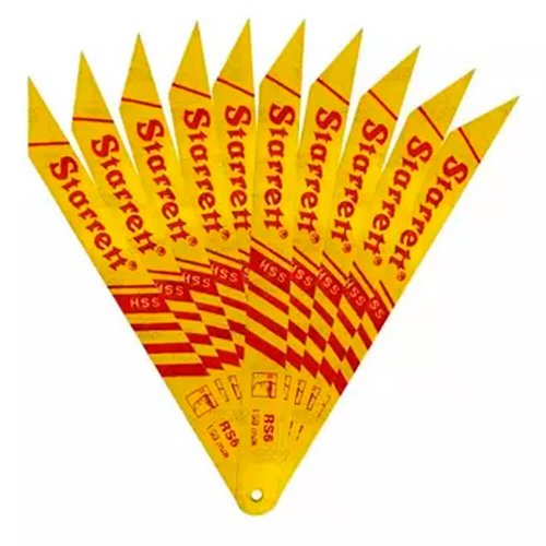 Faca para Corte de Couro 150mm (10 peças) RS6 - Starrett