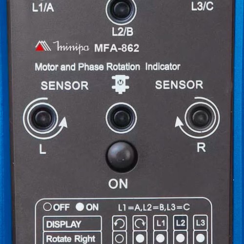 Fasímetro Sequencimetro MFA-862 - Minipa