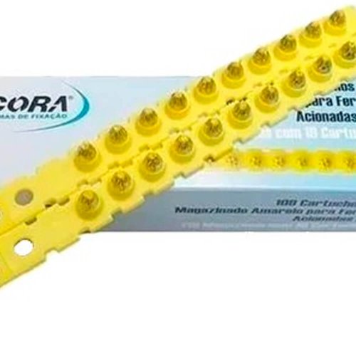 Fincapino Magnetizado Amarelo 27 com 100 peças para Pistola FAI72N - Âncora