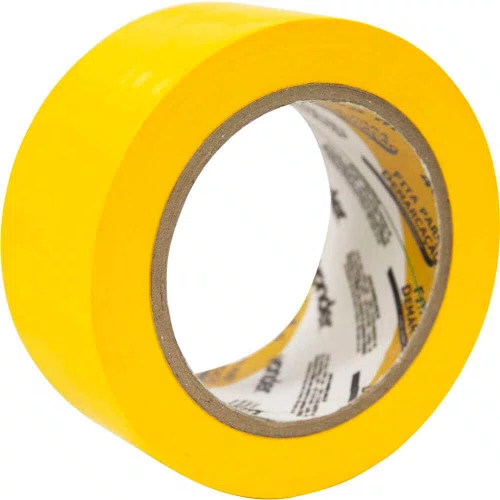 Fita Adesiva para Demarcação 48mm x 30m Amarela - Vonder