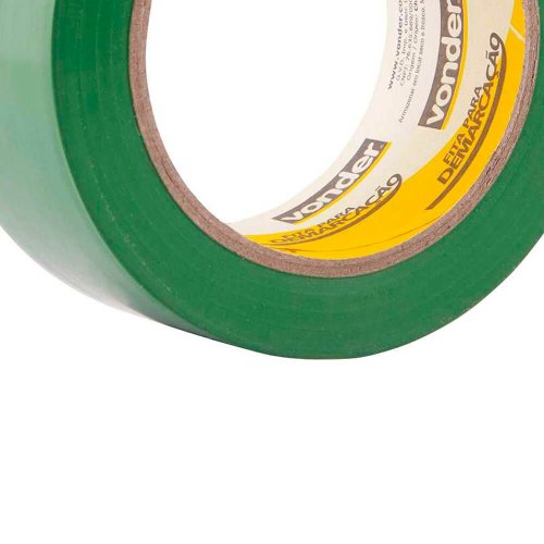 Fita Adesiva para Demarcação 48mm x 30m Verde - Vonder