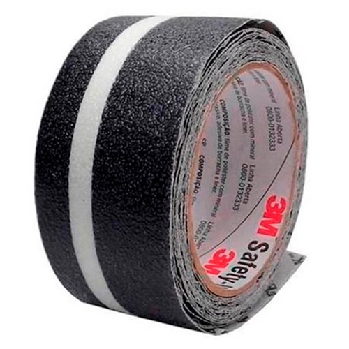 Fita Antiderrapante Safety Walk Preto Neon 50mmx5m - 3M