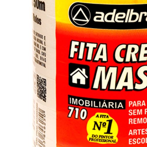 Fita Crepe 710 18mm x 50m - Adelbras