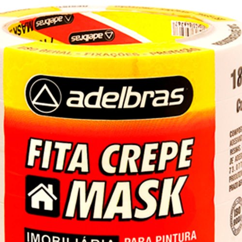 Fita Crepe 710 18mm x 50m - Adelbras