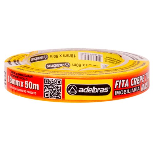 Fita Crepe 710 18mm x 50m - Adelbras